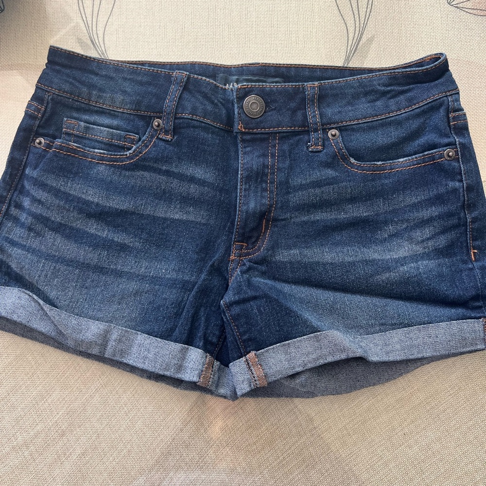 Aeropostale blue jean shorts